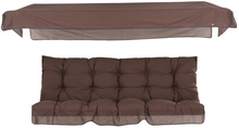 Patjade komplekt kiigele Patio Parma / Milano H047-04PB, 170 x 108 cm, pruun