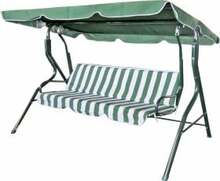 Aiakiik Besk Canopy, 118x170x156 cm, valge/roheline