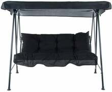 Aiakiik Patio Tora D002-07PB, antratsiit, 175x95x140 cm