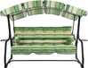 Patjade komplekt kiigele Patio Ravenna C020-12BB, 175 x 108 cm, roheline/mitmevärviline