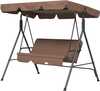 Kiiktool Outsunny, 3-kohaline, pruun