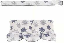 Kiigepadi Patio Tora A018-06BB, 135 x 100 cm, sinine/valge/hall