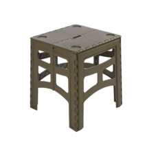 Kokkupandav õuelaud Keeeper Timo M 0610656323, 46,5 x 44,5 x 55 cm, oliivroheline