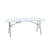 Lauaväline laud 4iq, 180 x 70 x 74 cm, valge