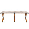 Matkalaud Mirpol Drevo 120, 120 x 60 x 44 cm, pruun