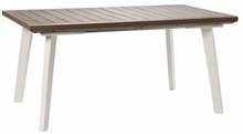 Pikendatav aialaud Keter Harmony Extendable, 162-241 x 100,5 x 74 cm, valge/pruun