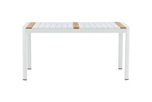 Aiasöögilaud Venture Design Togo, 150 x 90 cm, valge