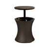 Baarilaud Keter Cool Bar Rattan, 49.5 x 49.5 x 57 - 82.5 cm, pruun