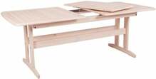 Aialaud Folkland Timber Bavaria, 170 - 220 x 90 x 73 cm, valge