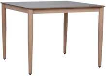 Õuest laud Home4you Medina, 101,5 x 100 x 76 cm, beež