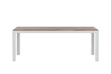 Aialaud Ventraa Home Bois, 200 x 100 cm, valge/acacia