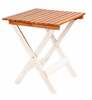 Aialaud Folkland Home Picnic, 63 x 63 x 72 cm, pruun/valge