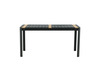 Laualaud Ventraa Home Togo, 150 x 90 cm, must/akaatsia