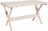 Aialaud Folkland Timber Heini-4 069, 130 x 70 x 73 cm, valge