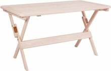 Aialaud Folkland Timber Heini-4 069, 130 x 70 x 73 cm, valge