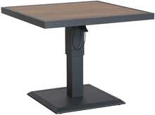 Õuelaud Home4you PARKER 90 x 90 x 52-75 cm, hall