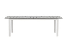 Aiasöögilaud Venture Design Lygiai 75 x 229 x 100 cm, valge