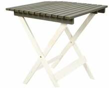 Aialaud Folkland Home Picnic, 63 x 63 x 72 cm, valge/grafiit
