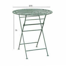 Aialaud Home4You MINT, D70 x H75 cm, antiikroheline