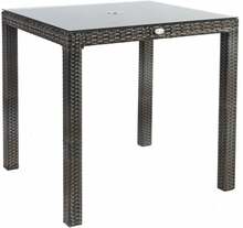 Aialaud Home4you Wicker, 73 x 73 x 71 cm, tumepruun