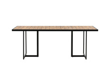 Aia söögilaud Venture Design Khung, 200 x 100 cm, pruun