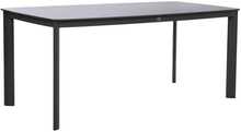 Õuest laud Home4you Beida 180 x 90 x 75 cm, must