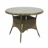 Aialaud Home4you Wicker, 100 x 71 cm, cappuccino