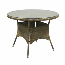 Aialaud Home4you Wicker, 100 x 71 cm, cappuccino