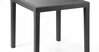 Plastikust laud King, 79 x 79 x 72 cm, antratsiit