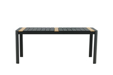 Aiasöögilaud Venture Design Togo, 200 x 100 cm, must