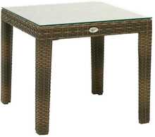 Laual Wicker, 50 x 50 x 45 cm, pruun