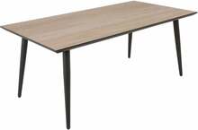 Õuelaud Patio Hugo, 180 x 90 x 72 cm, pruun/hall