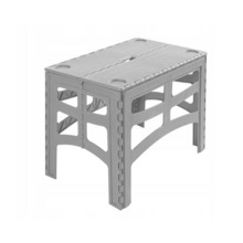 Kokkupandav õuelaud Keeeper Timo 0610657130, 70 x 45 x 55 cm, hall
