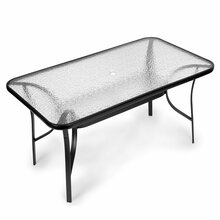 Aialaud ModernHome Wave, 140 x 80 x 71.5 cm, läbipaistev