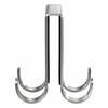 Topelt vannitoa konks Wenko, roostevaba teras