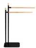Rätikukuivati Ridder Albany, 150 x 150 x 860 mm, must