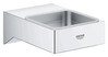 Dooserihoidja Grohe Selection Cube 40865000, läikiv kroom