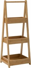 Bambusest riiul 5five Simply Smart, 25.5 x 30 x 78 cm, pruun