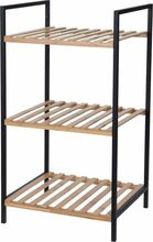 Vannitoa riiul Bathroom Solutions, bambus, 70 x 38 x 32,5 cm, 3-korruseline