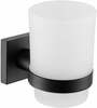 Vannitoa klaas alusega Mexen Rufo 7050938-70, 10 x 11 x 7 cm, must