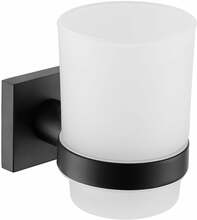 Vannitoa klaas alusega Mexen Rufo 7050938-70, 10 x 11 x 7 cm, must
