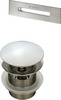 Vannitoa kate Deante KYYF10B, 7 x 7 cm, brushed steel