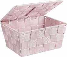 Vannitoa konteiner WENKO Adria 22574100, 19 x 10 x 14 cm, roosa