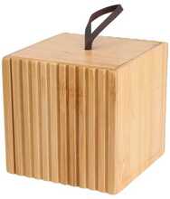 Vannitoa korraldaja Bathroom Solutions Bamboo THK-099287, 9 x 9 x 9 cm, pruun