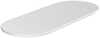 Riiulikate Hansgrohe WallStoris 27925700, matt valge