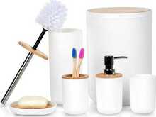 Vannitoakomplekt Vilde 568054, 6-osaline, valge