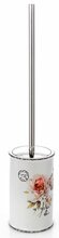WC hari Gedy Clothilde, 9.6 x 46 x 9.6 cm, valge/roosa