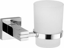 Vannitoa klaas alusega Mexen Vane 7020938-00, 9 x 9.5 x 12 cm, kroom