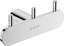 Kolmekordne rätikukonks Deante Round ADR0131, 45 x 116 x 44 mm, kroom