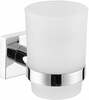 Vannitoa klaas alusega Mexen Rufo 7050938-00, 10 x 11 x 70 cm, kroom
